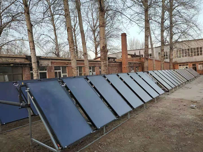 北京通州工業(yè)廠(chǎng)房空氣源熱泵安裝